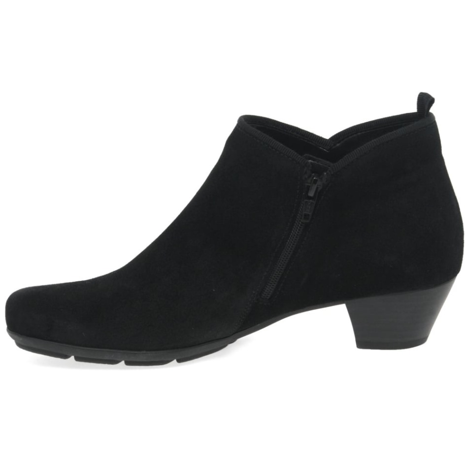 Bottines Femme Trudy En Daim Noir Gabor | Exclusif